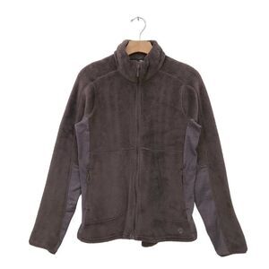 Mountain Hardwear Fleece Jacket Womens Medium Mauve Full Zip Polartec Outdoor